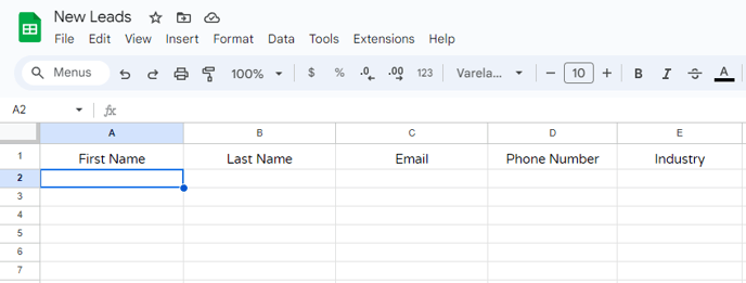 new-leads-sheet